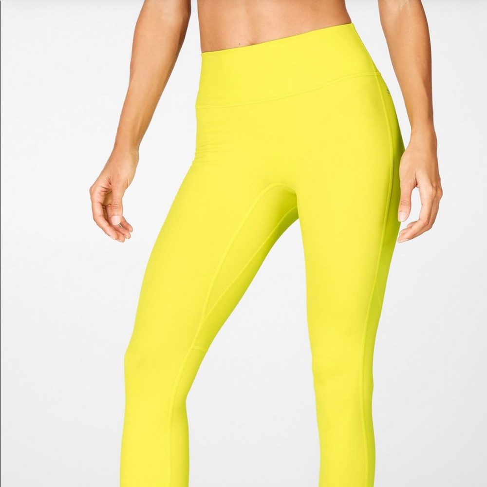 NWT Never worn Fabletics High waisted Capri. Sold out online.